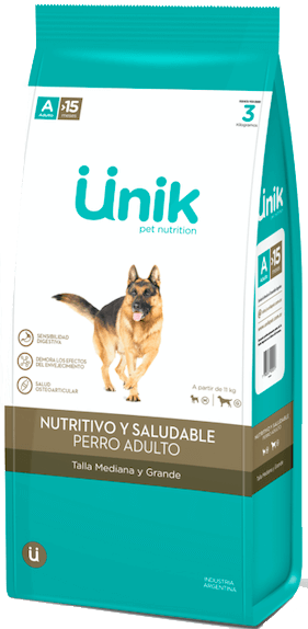 unik perro adulto mediano